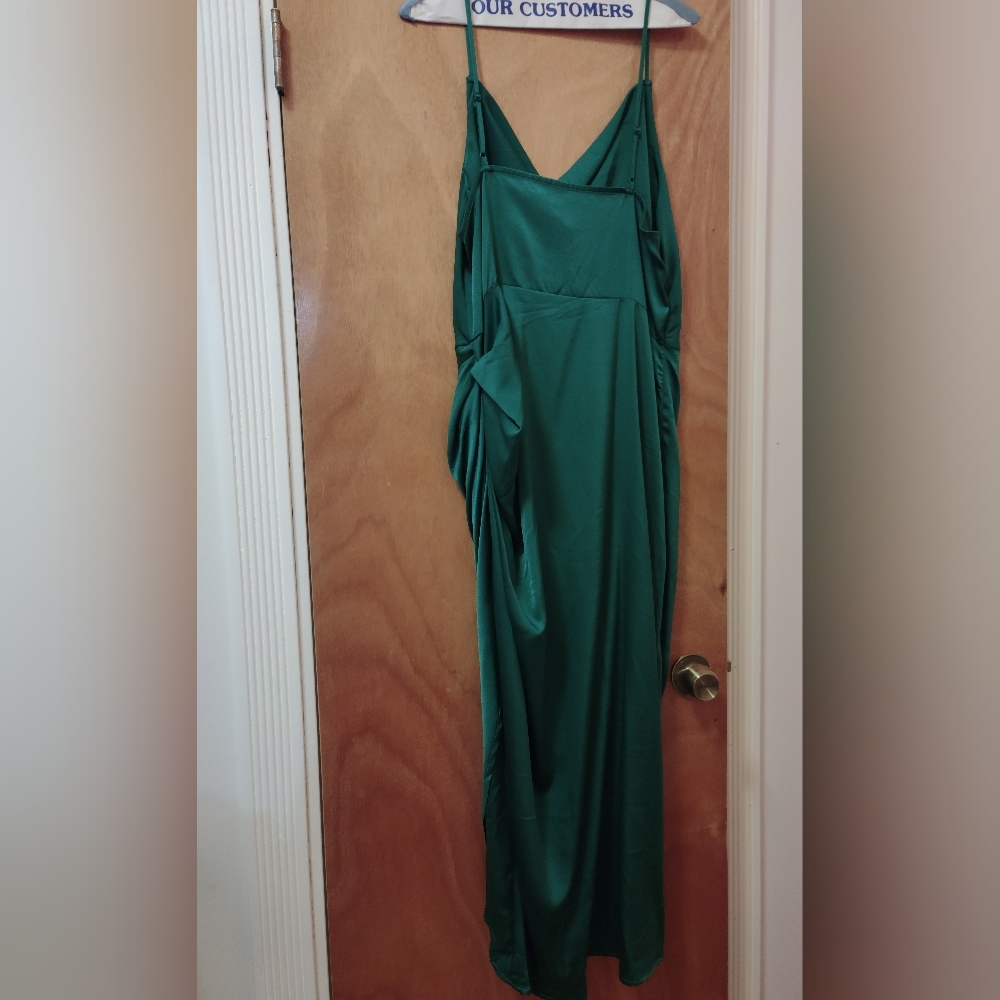 Shein Curve draped stappy dress